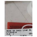 JCPenney Sterling Silver Grey Pearl Drop Earrings