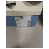 SJB Lauren Leather Loafers - Black & Pewter - Size 7.5M