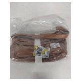 Pecan Brown Leather Handbag