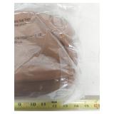 Pecan Brown Leather Handbag