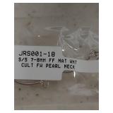 Sterling Silver Cultured Freshwater Pearl Necklace