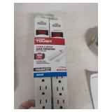 Electrical Power Strip and Wall Tap Bundle