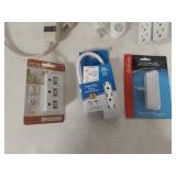 Electrical Power Strip and Wall Tap Bundle
