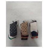 Fashion Crew Socks 3-Pack Patterned Set
