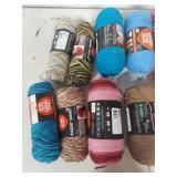 Red Heart Super Saver Yarn Collection and other brands