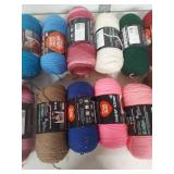 Red Heart Super Saver Yarn Collection and other brands