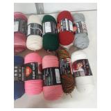 Red Heart Super Saver Yarn Collection and other brands