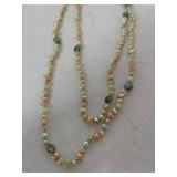 Multi-Color Freshwater Pearl Long Necklace