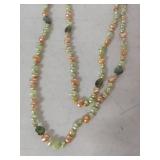 Multi-Color Freshwater Pearl Long Necklace