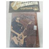 Fender Stratocaster Guitar Metal Sign Set