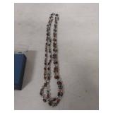 Multi-Color Cultured Pearl Necklace 8-9mm