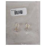 Round Brilliant Cut CZ Stud Earrings Bella Luce 2.86 CTW