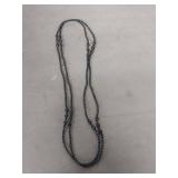 60 in Strand Black Pearl Necklace