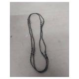 60 in Strand Black Pearl Necklace