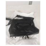 MAXX New York Black Leather Shoulder Bag