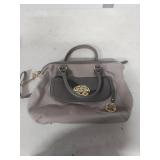 Emma Fox Two-Tone Leather Handbag