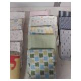 Mixed Baby Receiving Blankets Lot