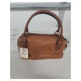 Fossil Leather Satchel Handbag