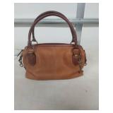 Fossil Leather Satchel Handbag