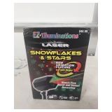 EZ-Illuminations Laser Snowflakes & Stars Light Projector