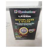 EZ-Illuminations Laser Snowflakes & Stars Light Projector