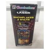EZ-Illuminations Laser Snowflakes & Stars Light Projector