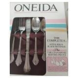 Oneida Complete 8 Stainless Steel Flatware Set