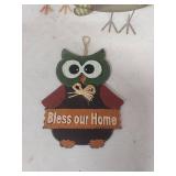 Fall Owl Decorations Set