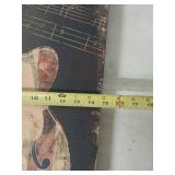 American Flag Guitar LED Light Up Canvas Art