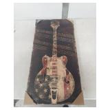American Flag Guitar LED Light Up Canvas Art