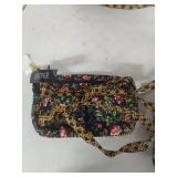 Kasper Floral Lattice Print bag with small bags