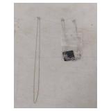 (3) 18 in Sterling silver necklaces