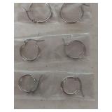 Orazio Hoop Earring Set with Storage Pouch