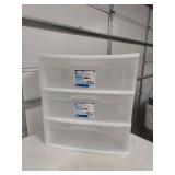 Sterilite 3 drawer storage