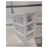 Sterilite 3 drawer storage