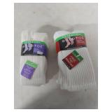Ultra Tec Gold Toe Cotton Crew Socks 3-Pack and 4 pack
