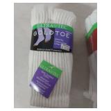 Ultra Tec Gold Toe Cotton Crew Socks 3-Pack and 4 pack