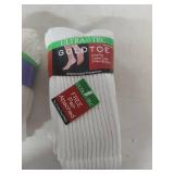 Ultra Tec Gold Toe Cotton Crew Socks 3-Pack and 4 pack