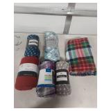 Soft Fleece Throw Blanket Collection