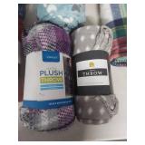 Soft Fleece Throw Blanket Collection