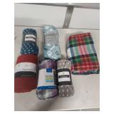 Soft Fleece Throw Blanket Collection