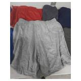 Mixed Color Cotton Gym Shorts Lot - Size Large