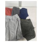 Mixed Color Cotton Gym Shorts Lot - Size Large