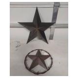 Metal Star Wall Decor Set