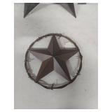 Metal Star Wall Decor Set
