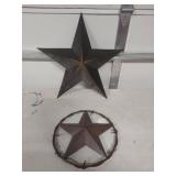 Metal Star Wall Decor Set