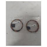 Handcrafted Wooden Bead Necklace Set