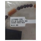 Handcrafted Wooden Bead Necklace Set