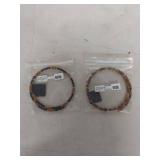 Handcrafted Wooden Bead Necklace Set