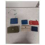 Collection of Leather Wallets - Mixed Colors